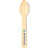 Mini Custom Tasting Spoon - 4 inch - Pick On Us, LLC