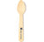 Mini Custom Tasting Spoon - 4 inch - Pick On Us, LLC