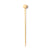 Natural Ball Bamboo Skewer - 4.75 Inch - Pick On Us, LLC