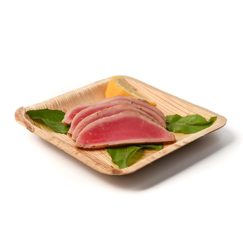 Palm Leaf Plates - 8 Inch Square - Pick On Us, LLC