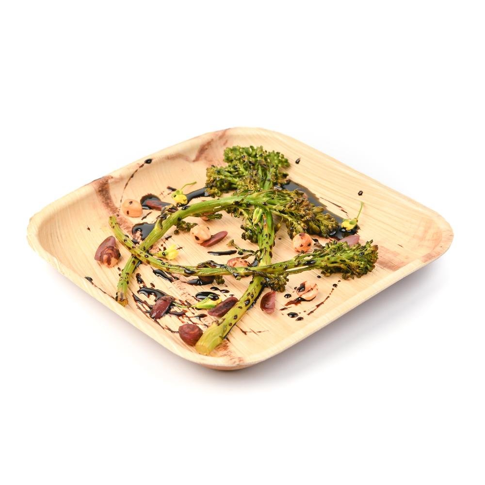 Palm Leaf Plates - 9 Inch Square - Pick On Us, LLC