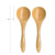 Reusable Bamboo Spoons - 4 Inch - Pick On Us, LLC