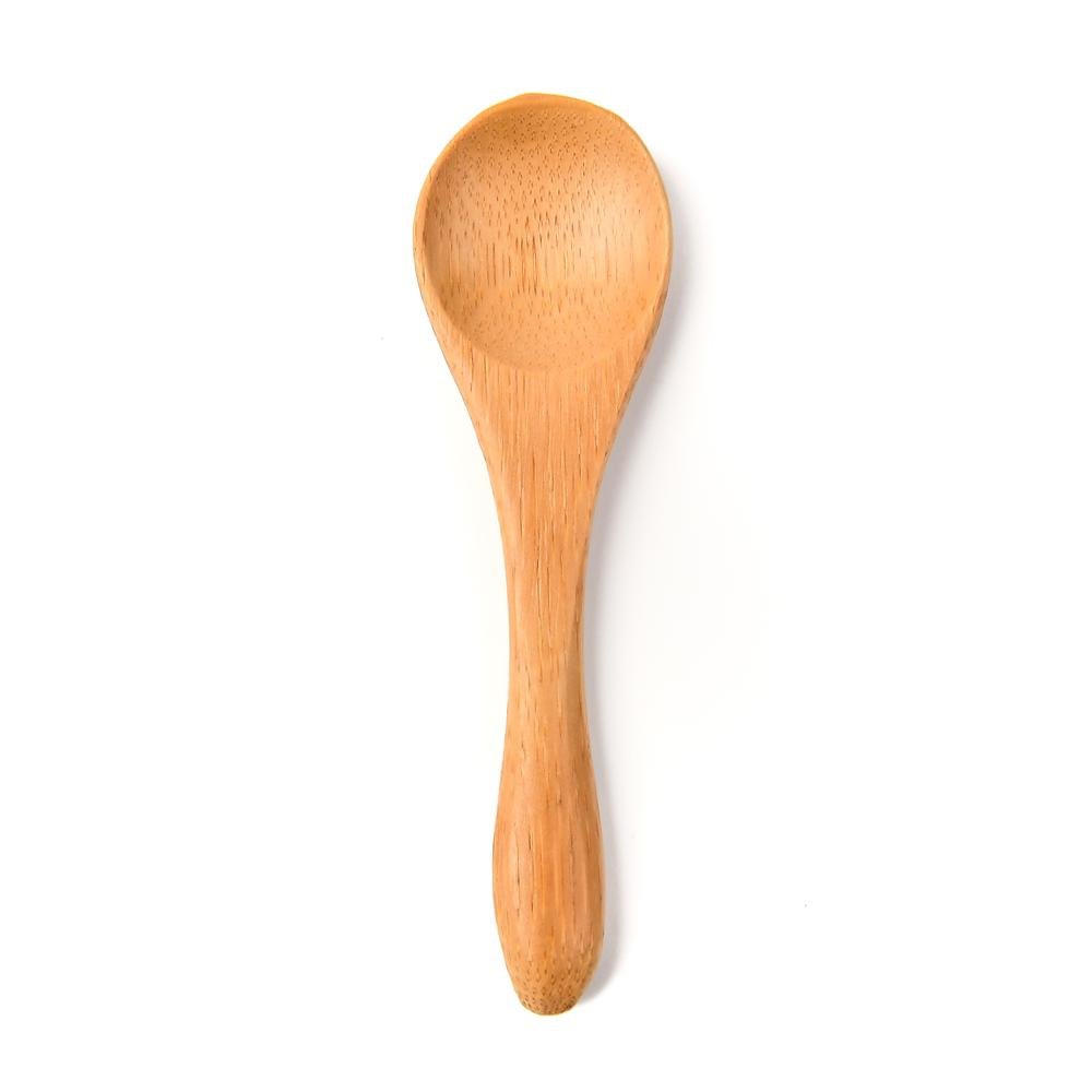 Reusable Bamboo Spoons - 4 Inch - Pick On Us, LLC