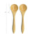 Reusable Bamboo Spoons - 5 Inch - Pick On Us, LLC