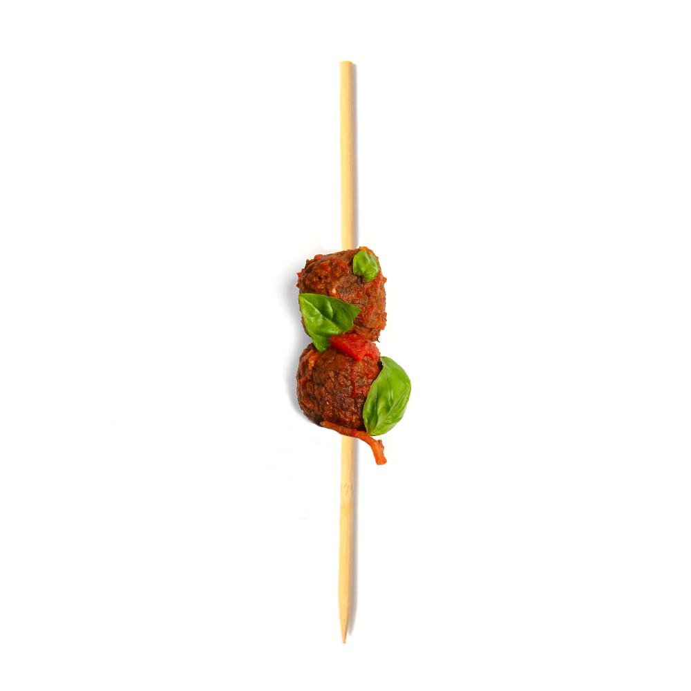 Round Bamboo Skewers - 10 Inch 4mm - Pick On Us, LLC