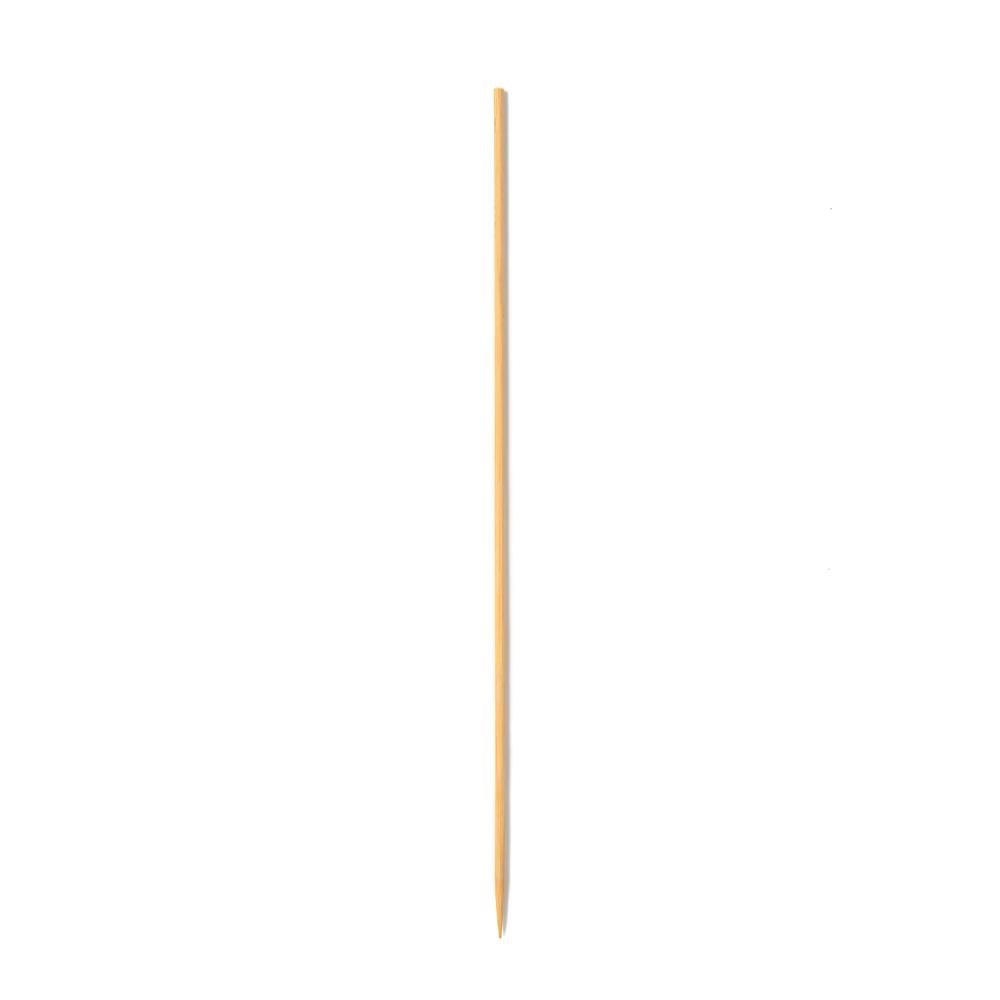 Round Bamboo Skewers - 12 inch x 4 mm - Pick On Us, LLC