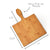 Small Bamboo Charcuterie Boards - 8.25" x 9" - Pick On Us, LLC