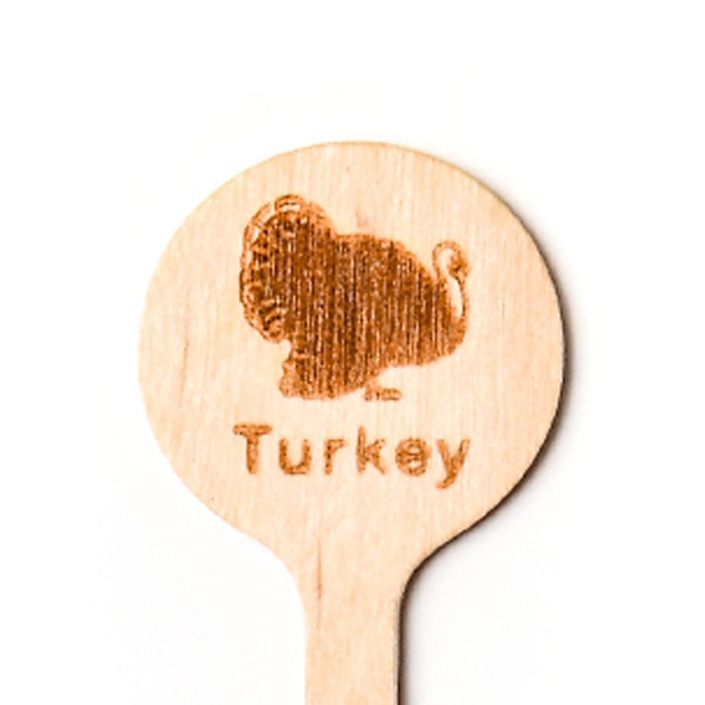Turkey Sandwich Toothpicks - 4 Inch - Pick On Us, LLC